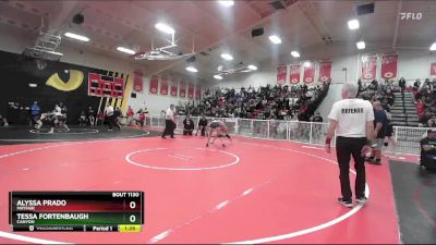 105 lbs Semifinal - Tessa Fortenbaugh, Canyon vs Alyssa Prado, Mayfair