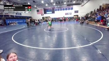 132 lbs Cons. Round 3 - Evan Van Tuyl, Sheridan vs Noah Irvine, Lander Valley