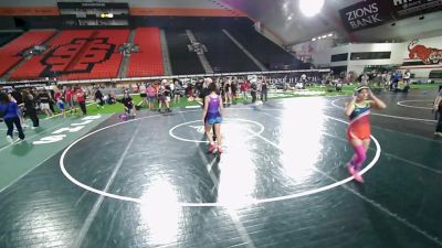 115 lbs Champ. Round 2 - Kaylani Vreeland, Alaska vs Katara Lacrue, Colorado