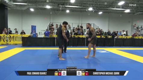 Christopher Michael Quirk vs Paul Edward Suarez 2026 Pan IBJJF Jiu-Jitsu No-Gi Championship