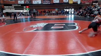 144 lbs Champ. Round 2 - Travis Taylor, Kimberly vs Teegan Ward, Declo