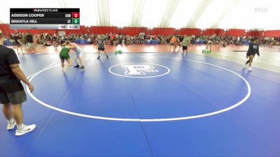 165 lbs Round 7 (10 Team) - Makayla Hill, Oswego East vs Addison Cooper, Cameron