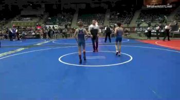 83 lbs Consolation - Easton Broxterman, Topeka Blue Thunder vs Dominic Deputy, Orchard WC