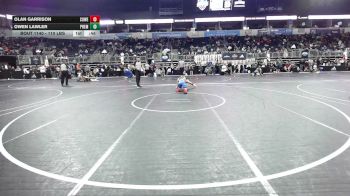 110 lbs Consolation - Olan Garrison, Coweta WC vs Owen Lawler, Premier