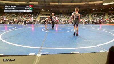 92 lbs Round Of 64 - Mason Myers, WPA Spartans vs Jed Spencer, SlyFox Wrestling Academy