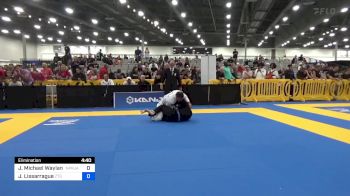Jered Michael Wayland vs Jérôme Lissarrague 2024 World Masters IBJJF Jiu-Jitsu Championship