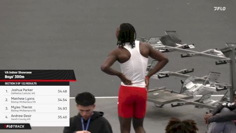 High School Boys' 300m, Finals 4