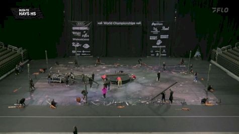 Hays HS "Buda TX" at 2026 WGI Guard World Championships