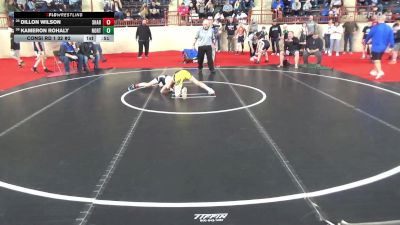 90_B lbs Consi Rd 1 32 #2 - Dillon Wilson, Sharpsville vs Kameron Rohaly, North Hills