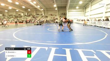 285 lbs Round Of 32 - Ryan Dimmick, MI vs Josue Cordoba, NJ