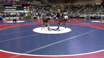 5A 130 lbs Quarterfinal - Jaelyn Gibson, Russellville vs Ken`Ziyah Rose, Arkansas High School