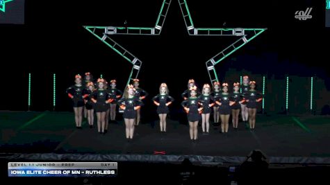 Iowa Elite Cheer of MN - RUTHLESS [2025 L1.1 Junior - PREP Day 1] 2025 Nation's Choice Grand Nationals