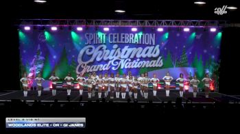 Woodlands Elite - OR - GI Janes [2025 L6 U18 NT] 2025 Spirit Celebration Christmas Grand Nationals