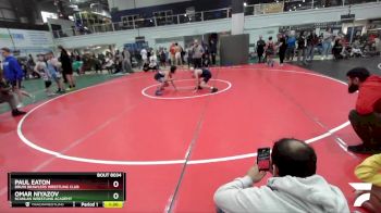 101 lbs Cons. Round 3 - Omar Niyazov, Scanlan Wrestling Academy vs Paul Eaton, Bruin Brawlers Wrestling Club