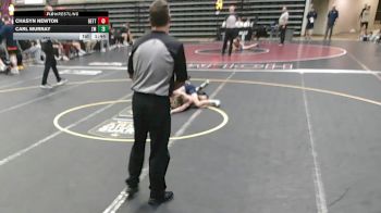 121 lbs Semis & 1st Wrestleback (8 Team) - Carl Murray, Zumbrota-Mazeppa, MN vs Chasyn Newton, Bettendorf, IA