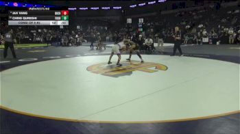 106 lbs Consi Of 8 #2 - Jax Vang, Buchanan (CS) vs Chris Qureshi, Fountain Valley (SS)