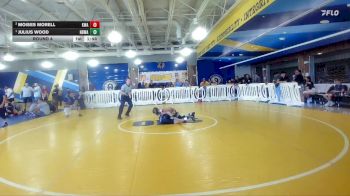 105 lbs Round 4 - Julius Wood, Funky Monkey vs Moises Morell, Kongkrete Wrestling Academy