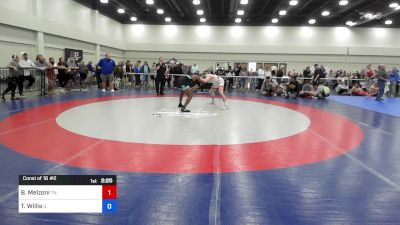 165 lbs Consi Of 16 #2 - Brodie Melzoni, Tennessee vs Terence Willis, Illinois