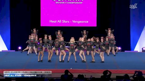Heat All Stars - Vengeance [2026 L2 Junior - Flex - D2 - Medium Semis] 2026 The D2 Summit