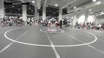 U15 FS - 85 lbs Cons. Semis - Layth Qouchbane, Oregon Wrestling National Team vs Jaxton Litchfield, Warrior Regional Training Center
