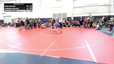 153 lbs 3rd Place - Gabe Brazzel, The Asylum Black-HS vs Cameron Sulivan, Pit Crew-HS