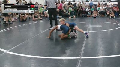 70 lbs Semifinal - JP Ryan, Apache - EL vs James Gehman, Dueling Bandits - EL