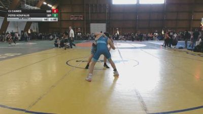 140 lbs Rr Rnd 1 - Cj Caines, Hanover Area vs Fotis Koufalis, Empire Wrestling Academy