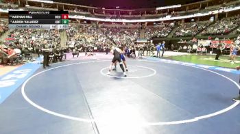 150-2A Champ. Round 1 - Aaron Valadez, Center vs Nathan Hill, Dolores High School