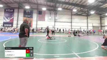 60 lbs Rr Rnd 1 - Dane Bova, Micky's Minions vs Jacob Arehart, Charles Morris