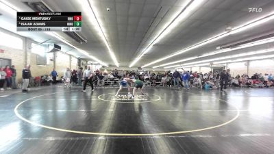 118 lbs Quarterfinal - Gaige Mentusky, Ringtown vs Isaiah Adams, Wind Gap