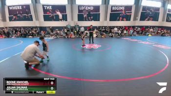 50 lbs Champ. Round 1 - Julian Salinas, Best Trained Wrestling vs Boone Knochel, Apex Grappling Academy