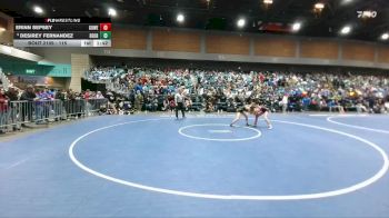 115 lbs Champ. Round 2 - Desirey Fernandez, Del Oro vs Erinn Sepsey, Golden West