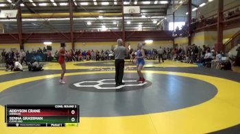 115 lbs Cons. Round 2 - Senna Grassman, Cleveland vs Addyson Crane, Sheridan