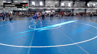 Elite 157 lbs Cons. Round 6 - Anthony Ulaszek, Wartburg vs Caleb Meunier, Minnesota State