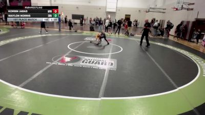 74 lbs 1st Place Match - Korbin Jabas, New Prague Wrestling vs Waylon Norris, Summit Wrestling Academy