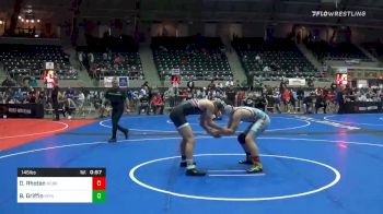 145 lbs Consolation - Dalton Rhoten, Nebraska Boyz vs Brady Griffin, Springfield Youth WC