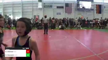 50 lbs Consi Of 8 #2 - Redek Voss, Roseburg WC vs Mikael Cain, Grindhouse WC