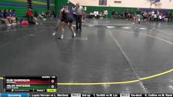 145 lbs Cons. Round 2 - Helen Whiteside, West Albany vs Rubi Marroquin, Hillsboro