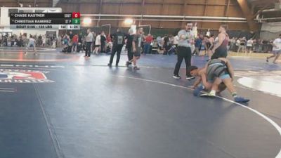 135 lbs Round Of 16 - Chase Kastner, South Side Wrestling Club vs Christian Ramirez, St Peters Prep