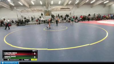 120 lbs Cons. Round 4 - Sarah Davis, Adams City vs Cailynn Reko, Cheyenne Central