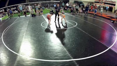 53.9-58.4 lbs Champ. Round 3 - Ariel Morales, Nevada vs Brax Peterson, Colorado