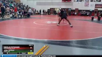 132 lbs Cons. Round 5 - Josh Sotelo, Sibley East vs Nikolas Petsinger, New Richland-H-E-G