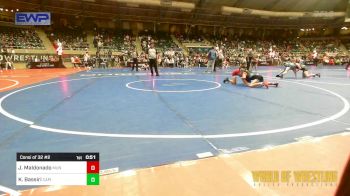 76 lbs Consi Of 32 #2 - Jeremiah Maldonado, Munster Wc vs Kiyan Bassiri, Capital City Wrestling Club