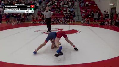 106 lbs Round 2 (3 Team) - Ethan Giesbrecht, Bob Jones vs Bryant Earley, Thompson HS