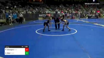 67 lbs Consolation - Pasquale Calcagno, South Side Outlaws vs Ayo Bear, Mojo Grappling