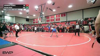 165 lbs Consi Of 8 #2 - Leonidas Sumka, Henryetta HS vs Jacob Stith, Checotah
