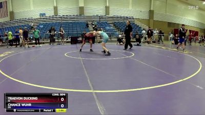 100 lbs Cons. Semi - Traevon Ducking, IN vs Chance Wuhr, OH