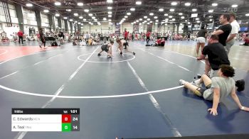 119 lbs Rr Rnd 2 - Caleb Edwards, NC National Team vs Alex Teal, Triumph Maize