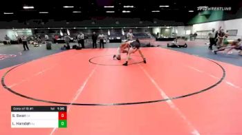 152 lbs Consolation - Sloan Swan, CA vs Laith Hamdeh, NJ