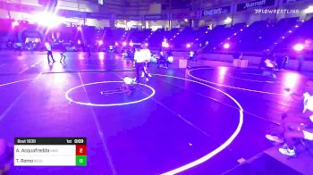 46 lbs 5th Place - Amelia Acquafredda, Aniciete Training Club vs Tae Romo, ReZults Wrestling